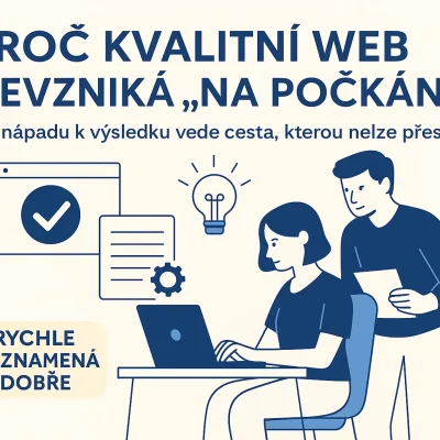 Proč je dnes one-page web ideální první volbou pro firmy a služby